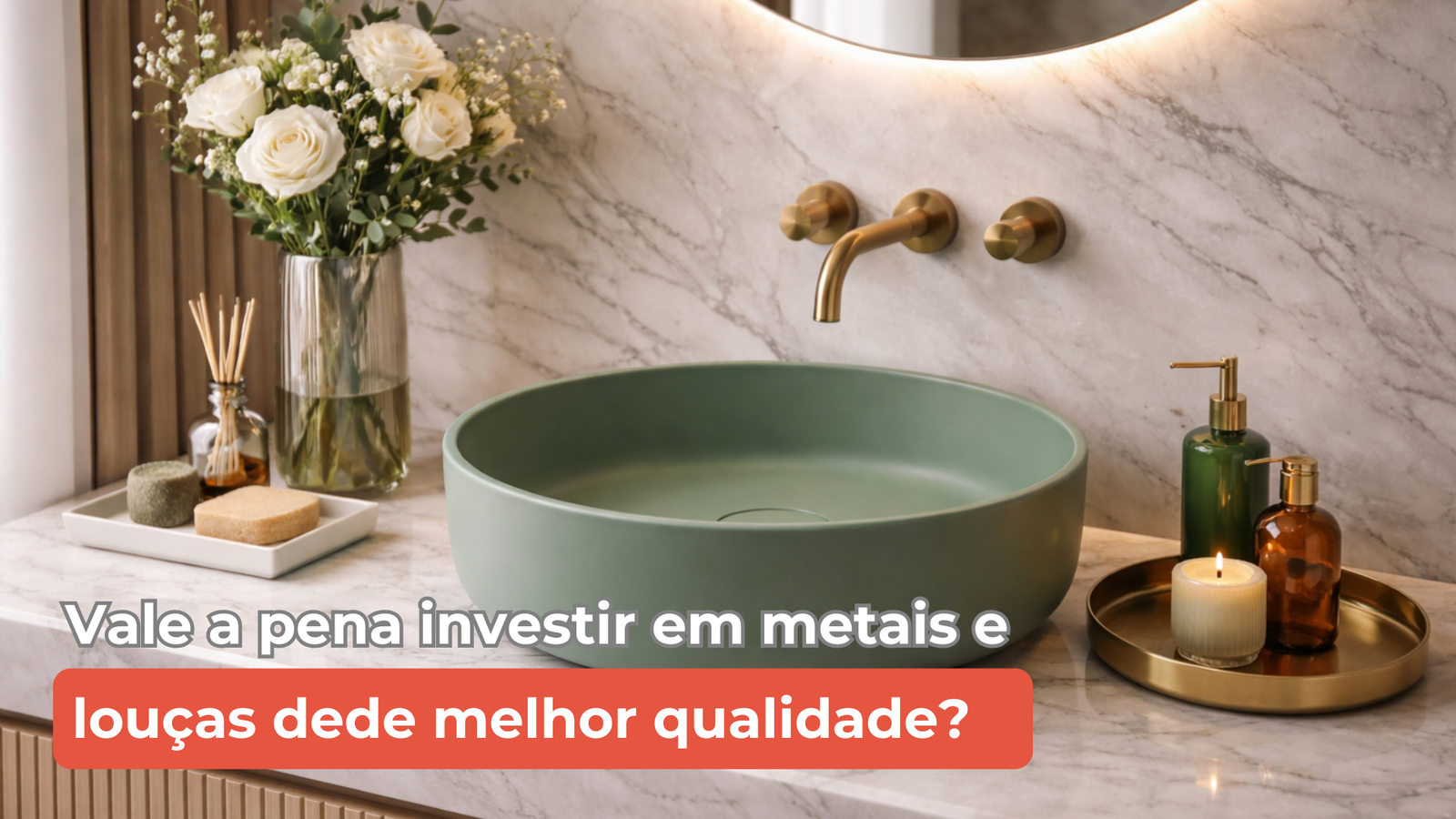 Vale a pena investir em metais e louças de maior qualidade?