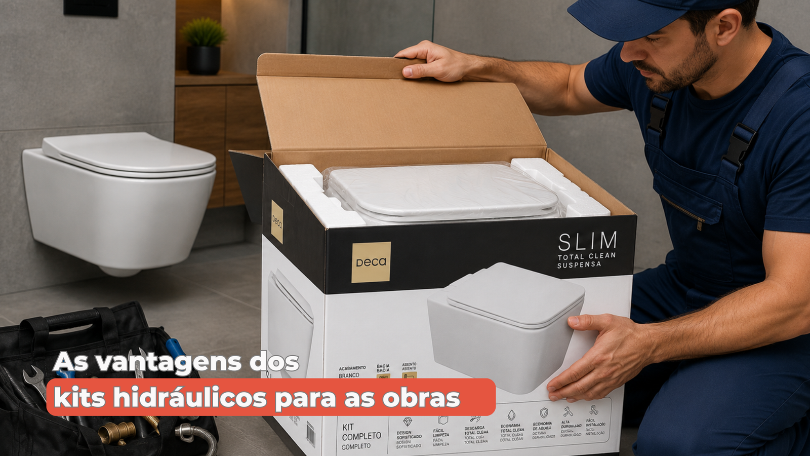 As vantagens dos kits hidráulicos para as obras
